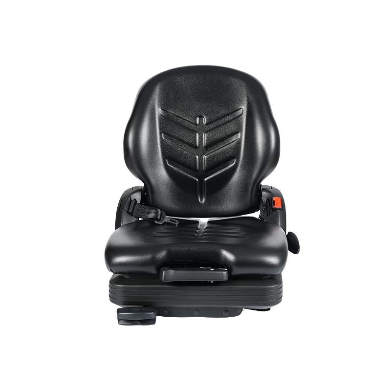 BF16 Low-Profile Vinyl Replacement Mechanica Suspensio Sedem ad Material Tractantem Forklift Equipment - Nigrum cum EN13490 IT1+ IT2